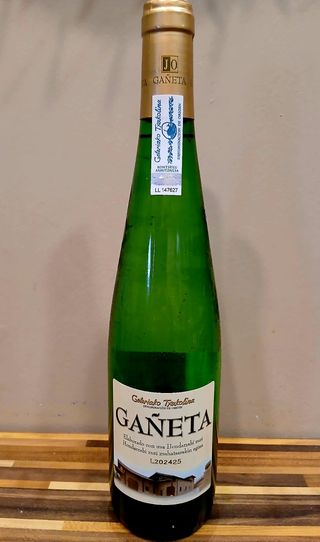 Vino Blanco Txakoli Gañeta (750 Ml.)