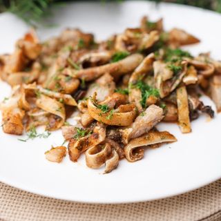 Ушенца на тиган с чесън  200г