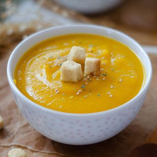 Crema y Pechuga de pollo con arroz