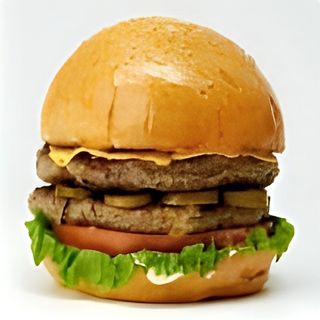 Говяжий чизбургер с двойной котлетой