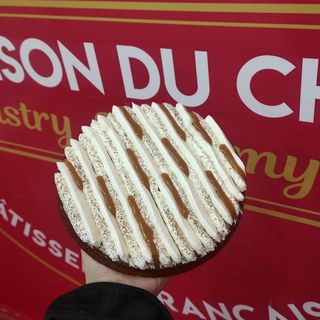 Tarte vanille et caramel 