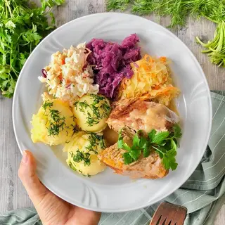 Kotlet szefowej + zupa dnia