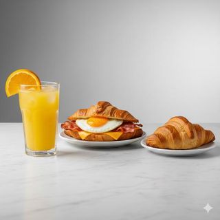 Menú Croissant Americano