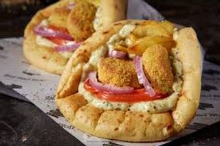 Pita bifteki vegetariana