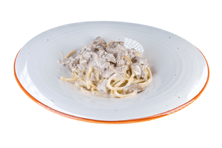 36. Спагети Китара от прясна паста с тосканска наденица (300г)