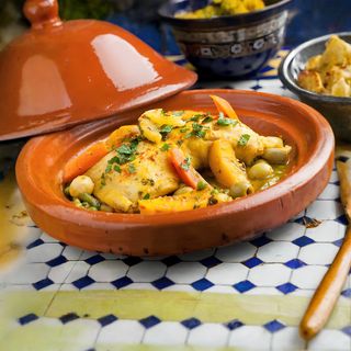 tajine poulet frites