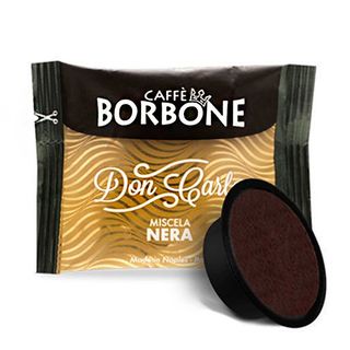 100 Capsule Borbone Don Carlo Nera Compatibili A Modo Mio