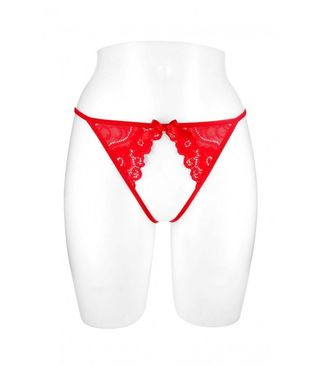 TANGA ROJO ABIERTO SANDRA Talla unica