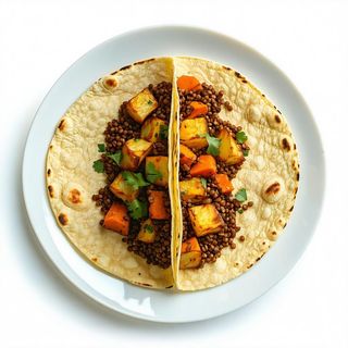 Taco vegano