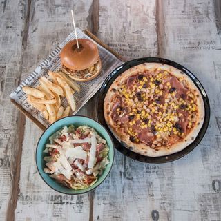 Пица Дон Апети 30 см.+ Дон бургер + салата Дон Апети