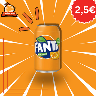 Fanta Naranja lata 330ml.