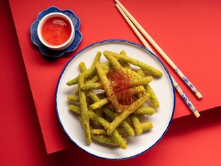 Спаржева квасоля фрі