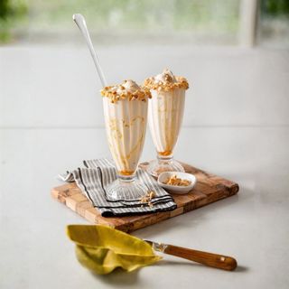 Caramel with nuts Milkshake