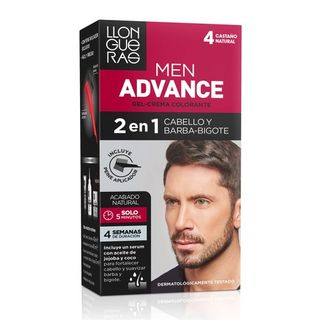 LLONGUERAS Tinte Permanente Cabello Barba Castaño Natural Nº2 (8007376054202)