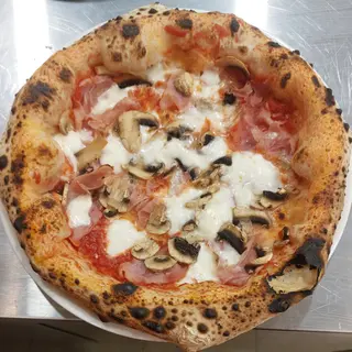 Cotto e funghi 