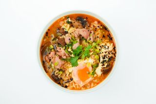 Рамен с сыром