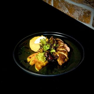 Качина грудка з полентою (300г)