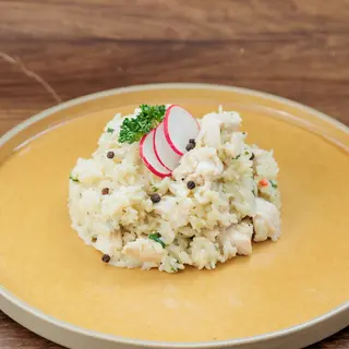 Risotto sa piletinom, šampinjonima
