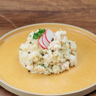 Risotto sa piletinom, šampinjonima