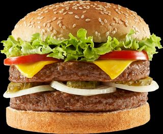 Двойной биф бургер