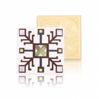 Шоколадні Тафлі Білі З Лісовим Горіхом, 84г