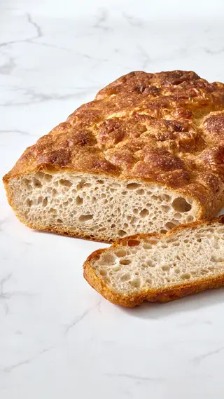 Focaccia Senatore Cappeli (vegan)