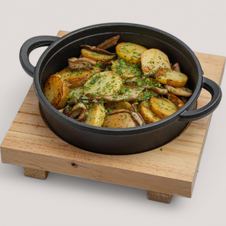 Картофель с грибами