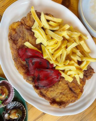 Cachopo de Ternera con Cecina y Queso de Arzúa