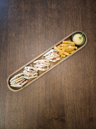 Club Sandwich cu piept de curcan