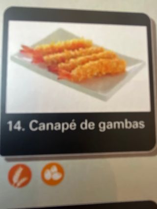 Canapé De Gambas (9 Pzs.)