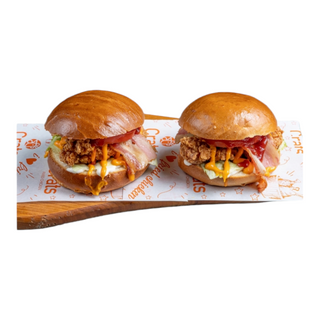 1+1 TWIN Crunchy Burger
