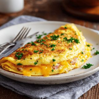 Omelette Fromage Jambon