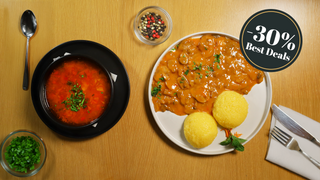 30% REDUCERE: Best deal 3 vegetarian