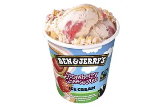 Helado Ben & Jerry's Cheesecake Strawberry (460 Ml.)