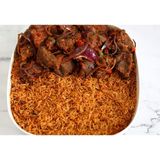 Jollof Rice & Beef