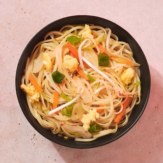 Wok de Noodles de huevo