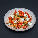 Salata de vinete si cream cheese 