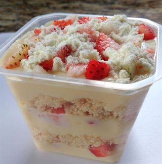 Bolo no Pote Leite Nido