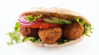 Panino falafel