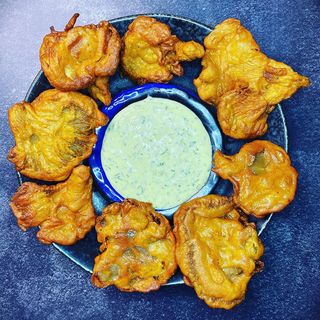 mushroom pakoda