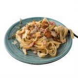 Fettuccine a la boscaiola