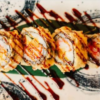 69 Fried futomaki
