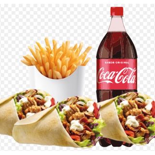 Menú De 3 Durum kebab