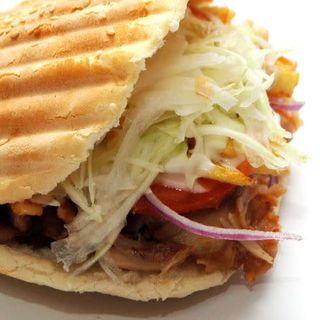 Turco carne y verduras