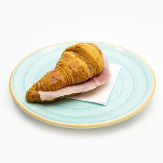 Croissant Con Jamón York Y Queso