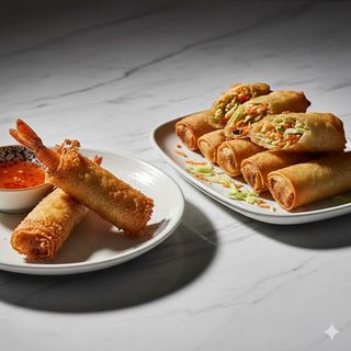 Rollo De Langostino Crujiente