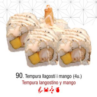 90.tempura langostino y mango salsa mayonesa 