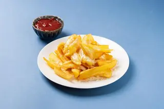 Frytki z parmezanem