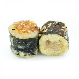 **Crispy maki salmón frito 8u