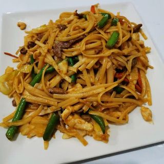 Tallarines con Tres Delicias